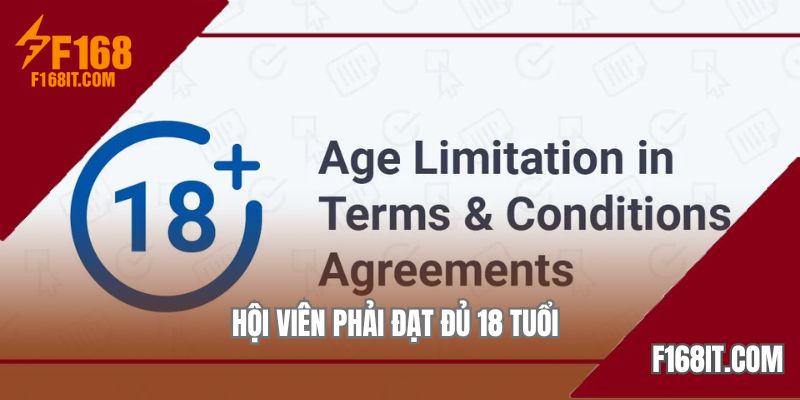 Người chơi cần đạt đủ điều khoản và điều kiện về độ tuổi