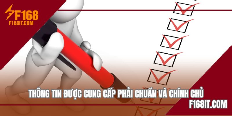 Hội viên cần phải trung thực khi cung cấp thông tin